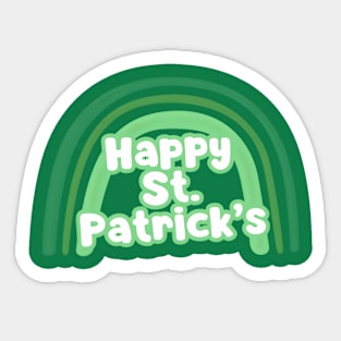 St Patrick's Day Sticker